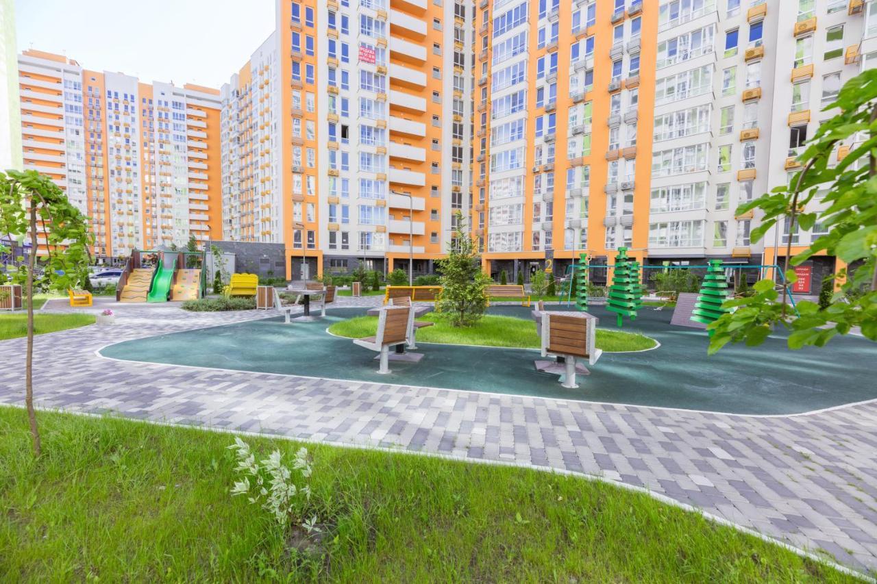 Nyvky Like Home - Nyvky Park - Apt 45 เคียฟ ภายนอก รูปภาพ