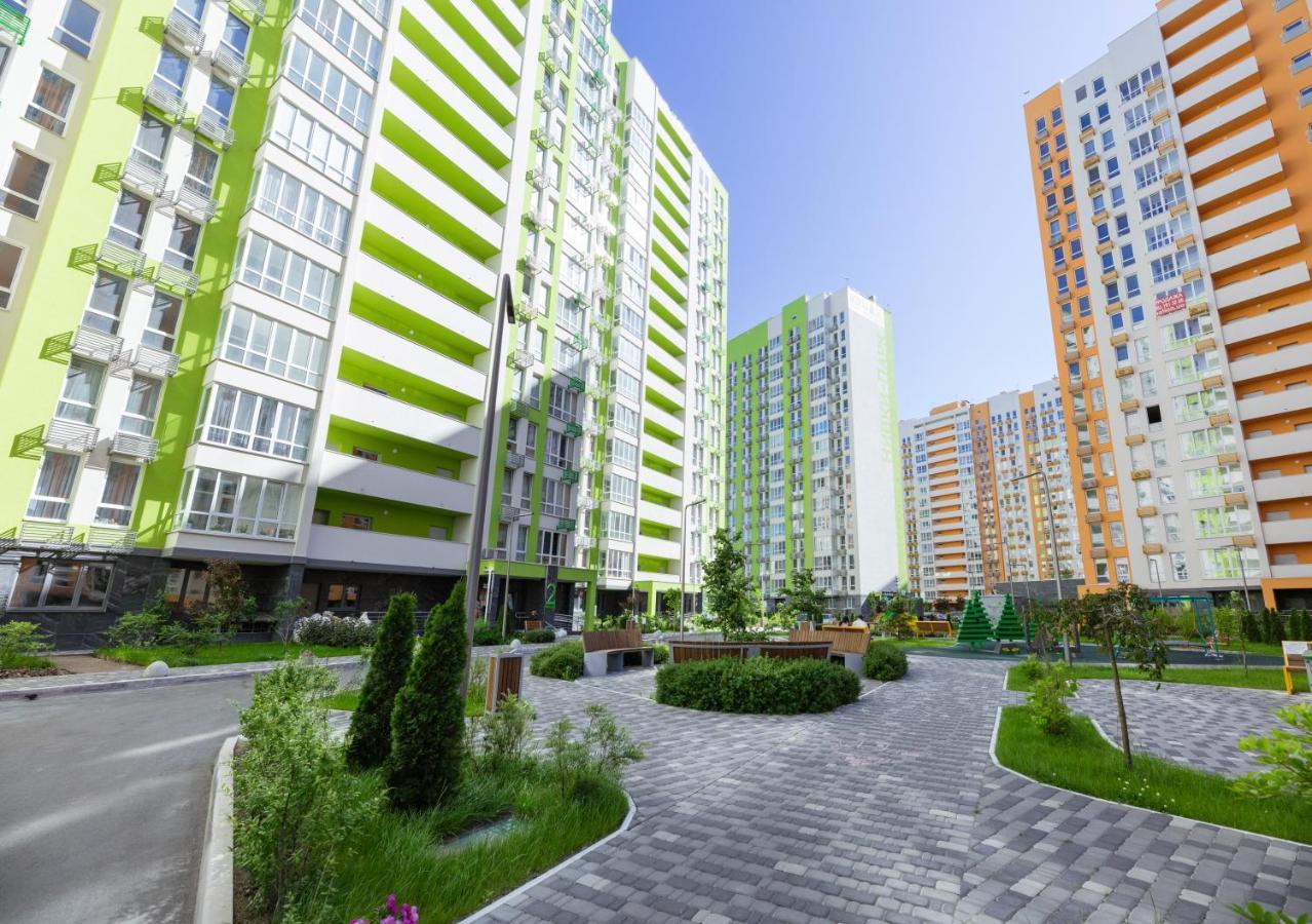 Nyvky Like Home - Nyvky Park - Apt 45 เคียฟ ภายนอก รูปภาพ